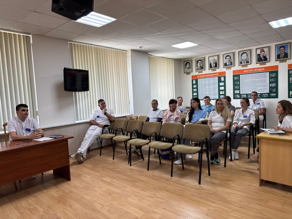 Круглый стол с участием врачей лечебно-профилактического отделения и ортопедического отделения